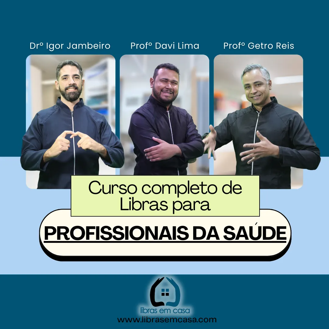 Curso de Libras Completo para Profissionais da Saúde