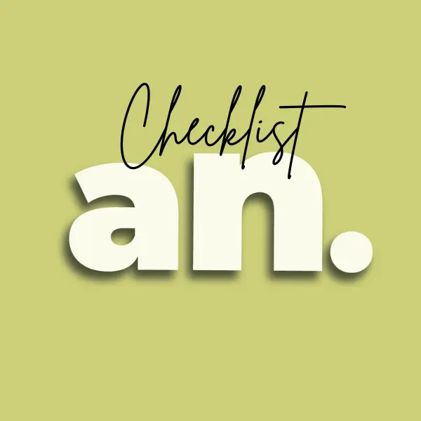 Checklist da Pensão Alimentícia