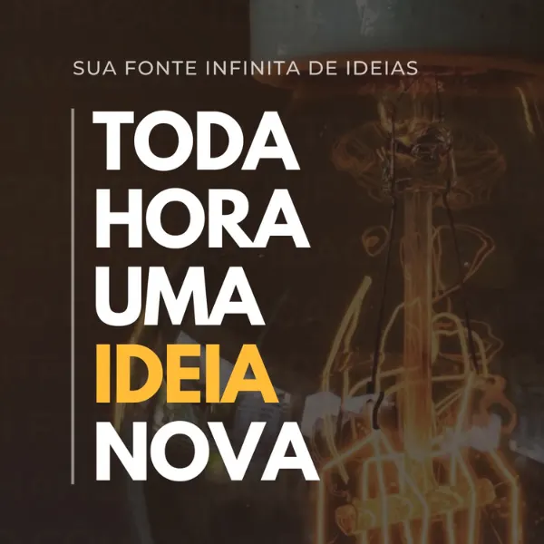 E-book: TODA HORA UMA IDEIA NOVA