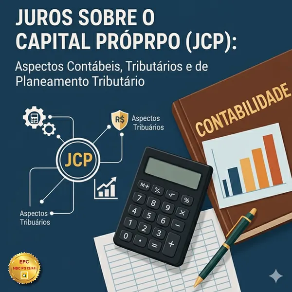 JUROS SOBRE O CAPITAL PRÓPRIO (JCP): Aspectos Contábeis, Tributários e de Planejamento Tributário (Pontuação no PEPC)