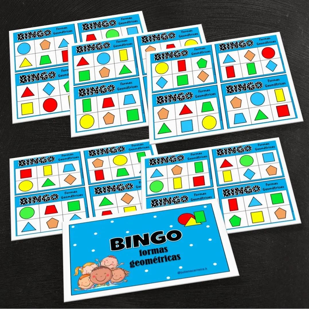 BINGO FORMAS GEOMÉTRICAS
