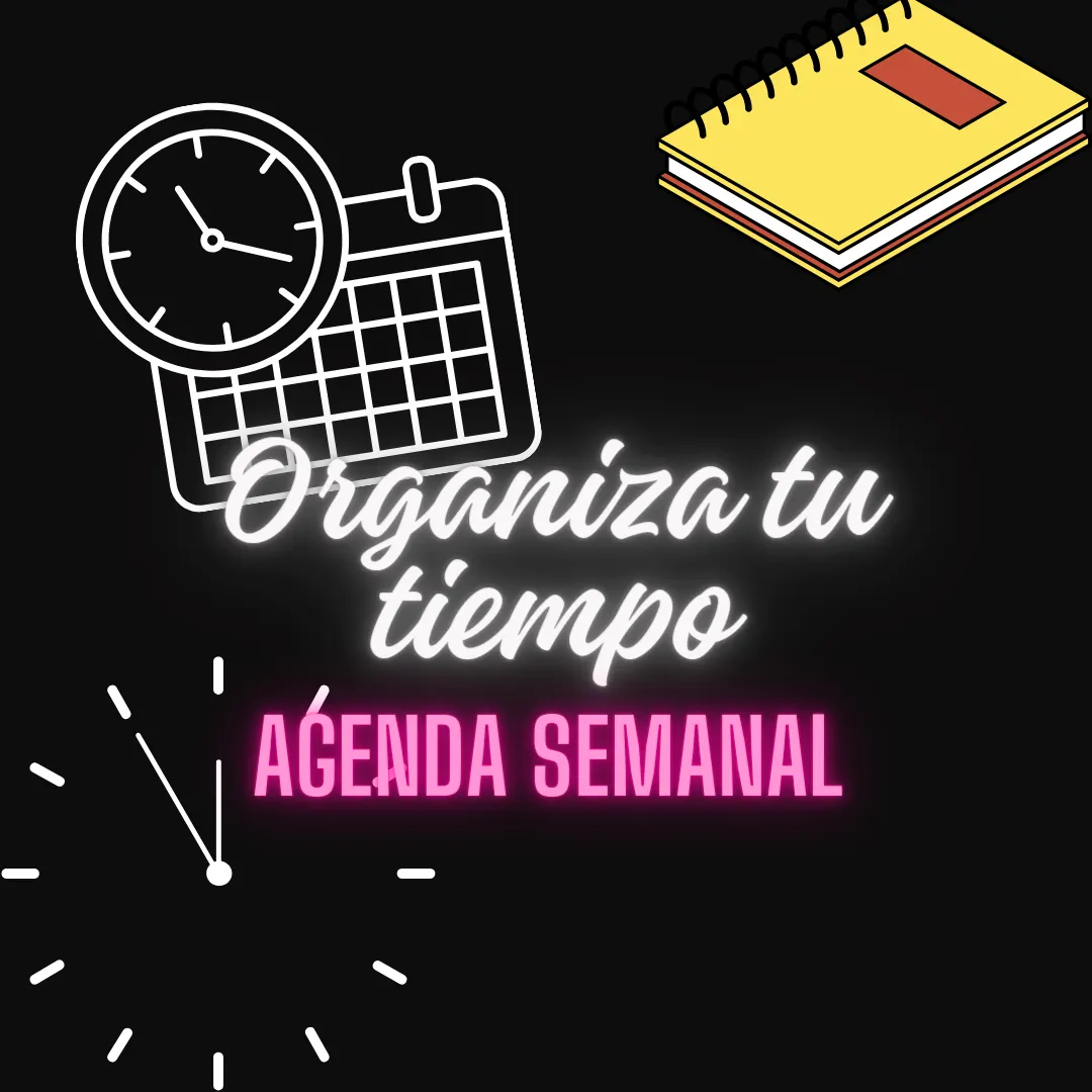 Agendas Semanales - Planificadores editables Canva
