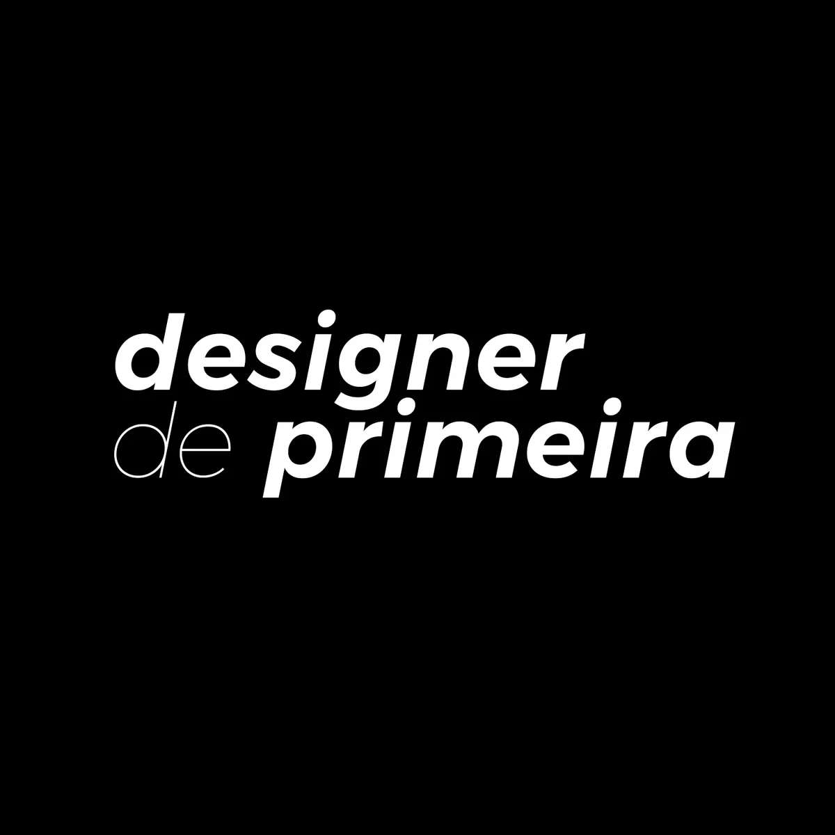 Curso Designer de Primeira