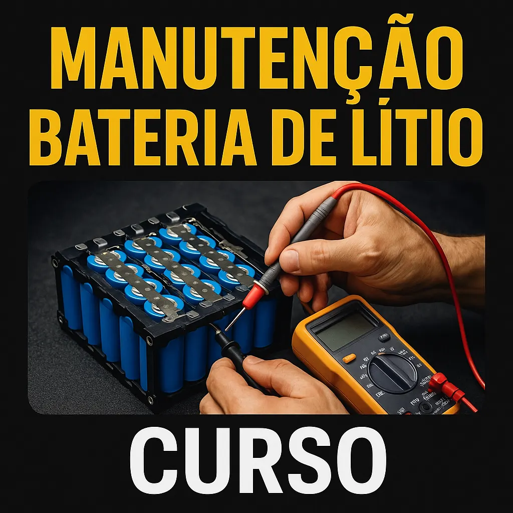 Curso completo de manutenção de baterias de lítio