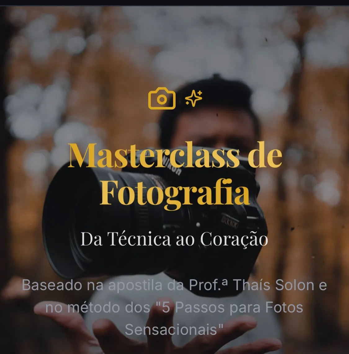 Masterclass de Fotografia