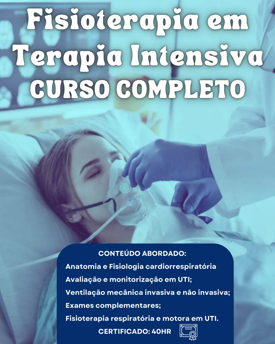 Fisioterapia em Terapia Intensiva - CURSO COMPLETO