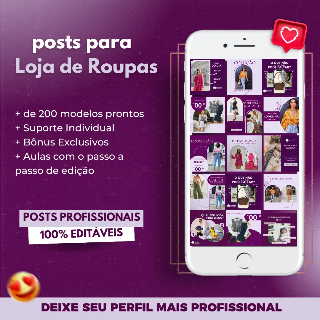 Pack Loja de Roupas