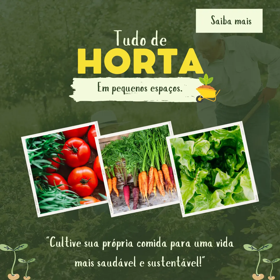 Horta Orgânica em Casa