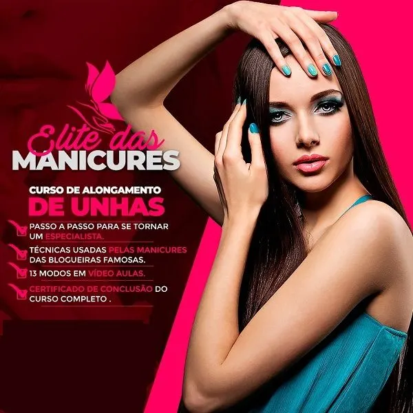 Elite das Manicures - Curso Completo de Alongamento de Unhas