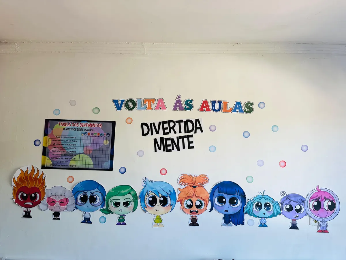 PAINEL VOLTA AS AULAS DIVERTIDAMENTE