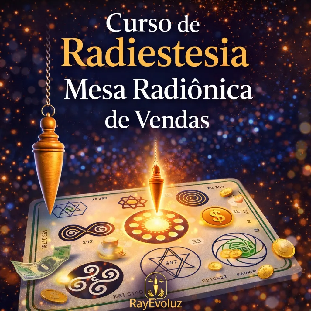 Formação em Radiestesia e Mesa Radiônica de Vendas – Método RayEvoluz
