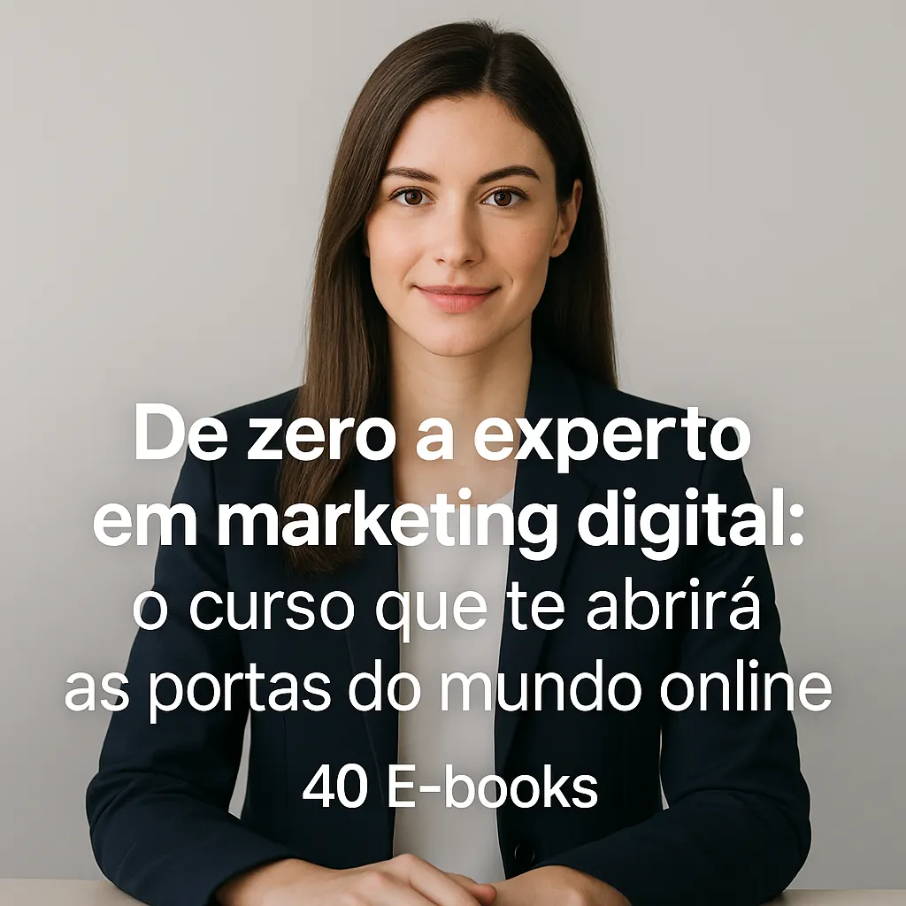 Aprenda a vender online – Curso de Marketing Digital com 40 eBooks