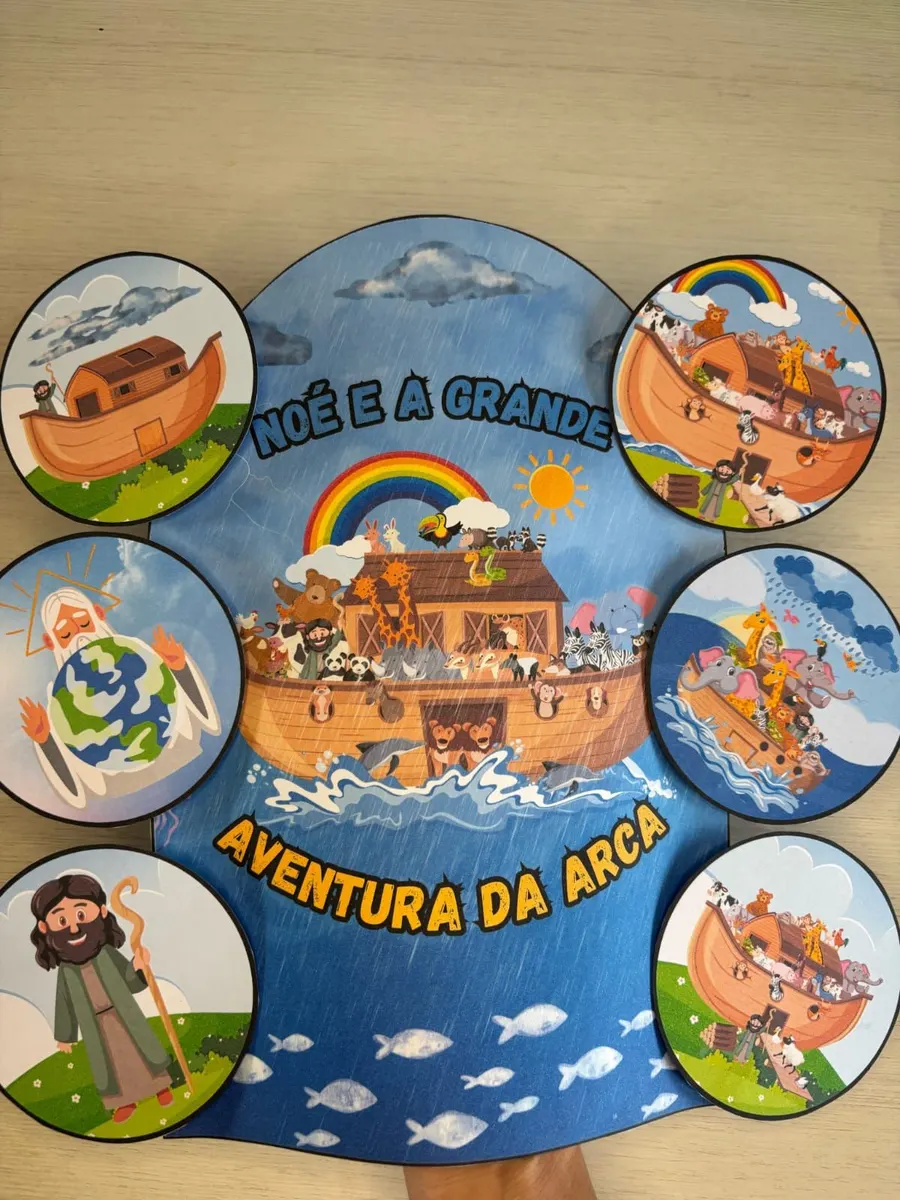 História na luva A arca de Noé
