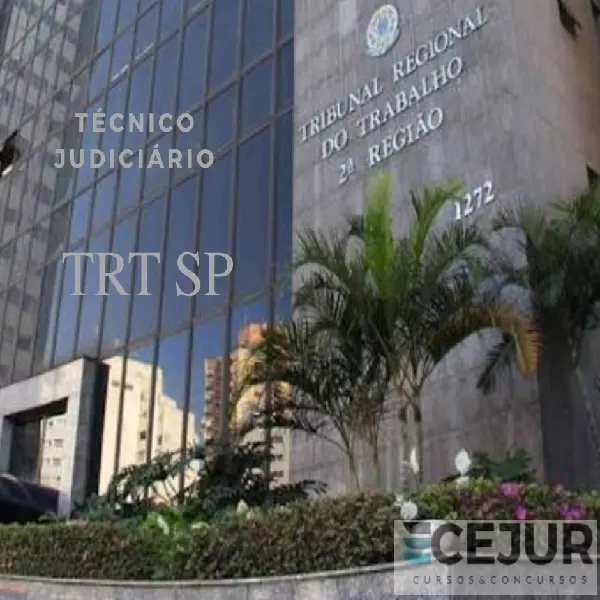 TRT SP- Técnico Judiciário