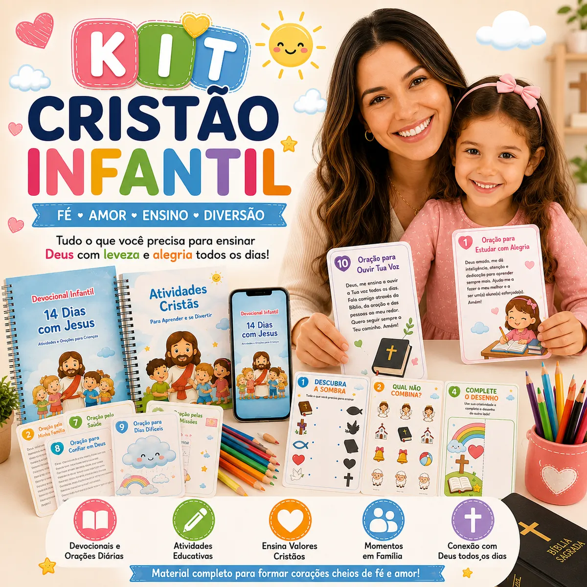 Kit Cristão Infantil