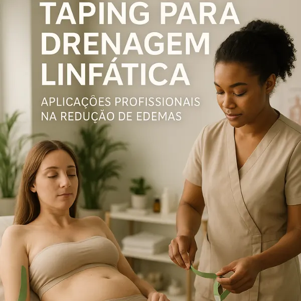 E-book Taping para Drenagem Linfática: Aplicações Profissionais na Redução de Edemas