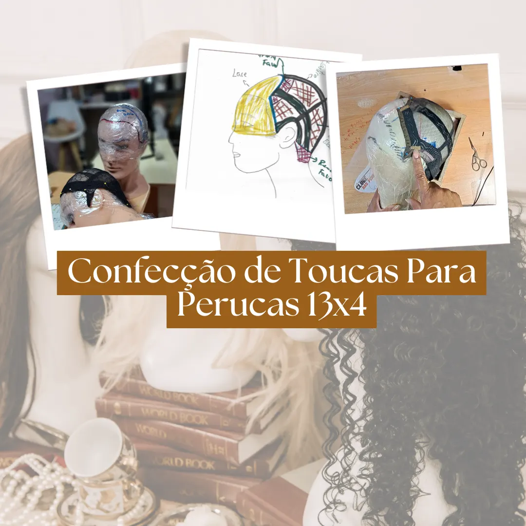 Confecção de Toucas Para Perucas 13x4