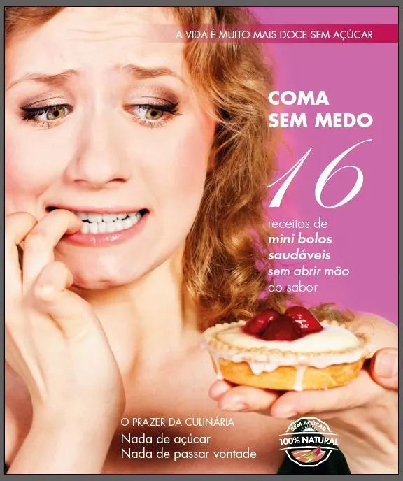 BOLOS SEM AÇUCAR - COMA SEM MEDO