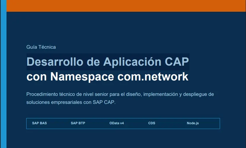 Guía Desarrollo de Aplicación CAP