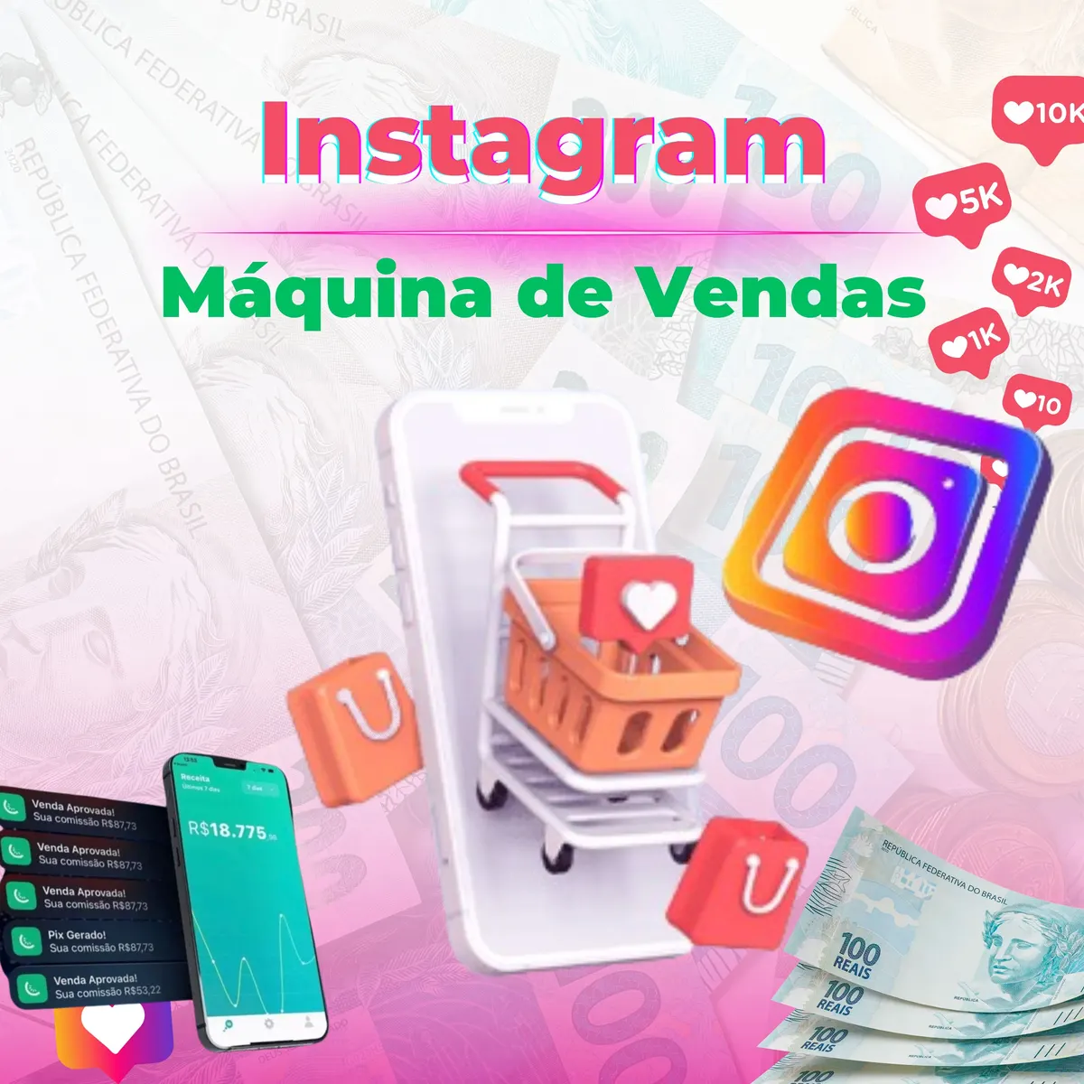Instagram Máquina de Vendas