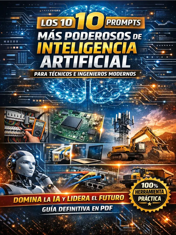 Los 10 prompts más importantes para ingeniería eléctrica, electrónica y mecatrónica