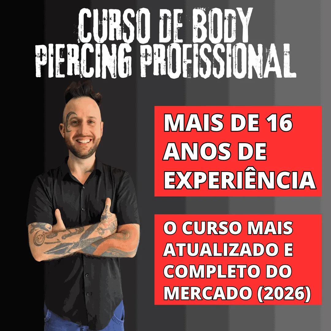 Curso de Body Piercing Completo e Furo Humanizado com Mentoria