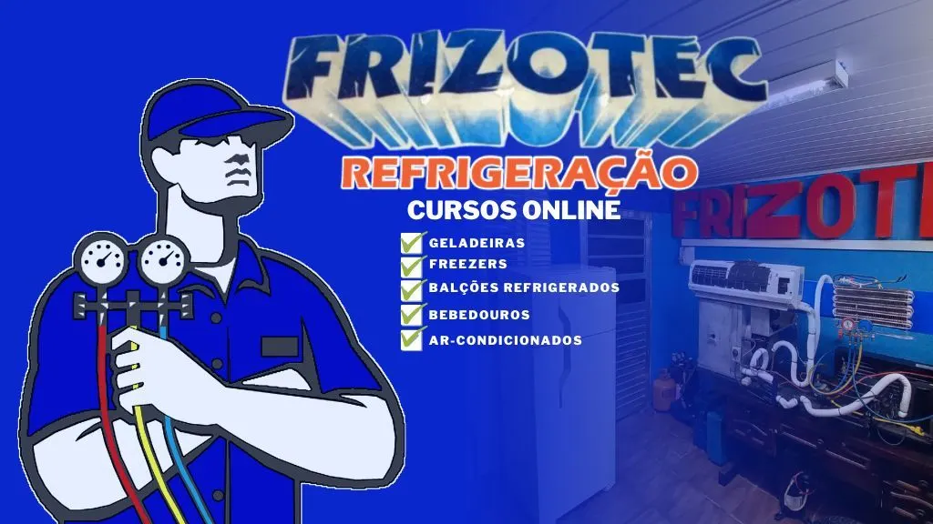 Curso de Refrigeração carga de Gás