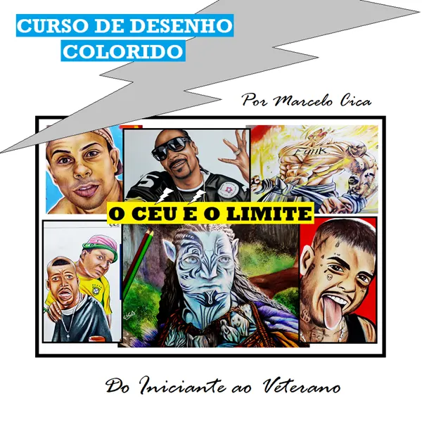 Curso de desenho à Cores - O Céu é o Limite
