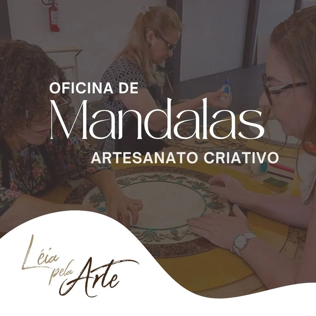 Oficina de Mandala: Curso de Artesanato Criativo