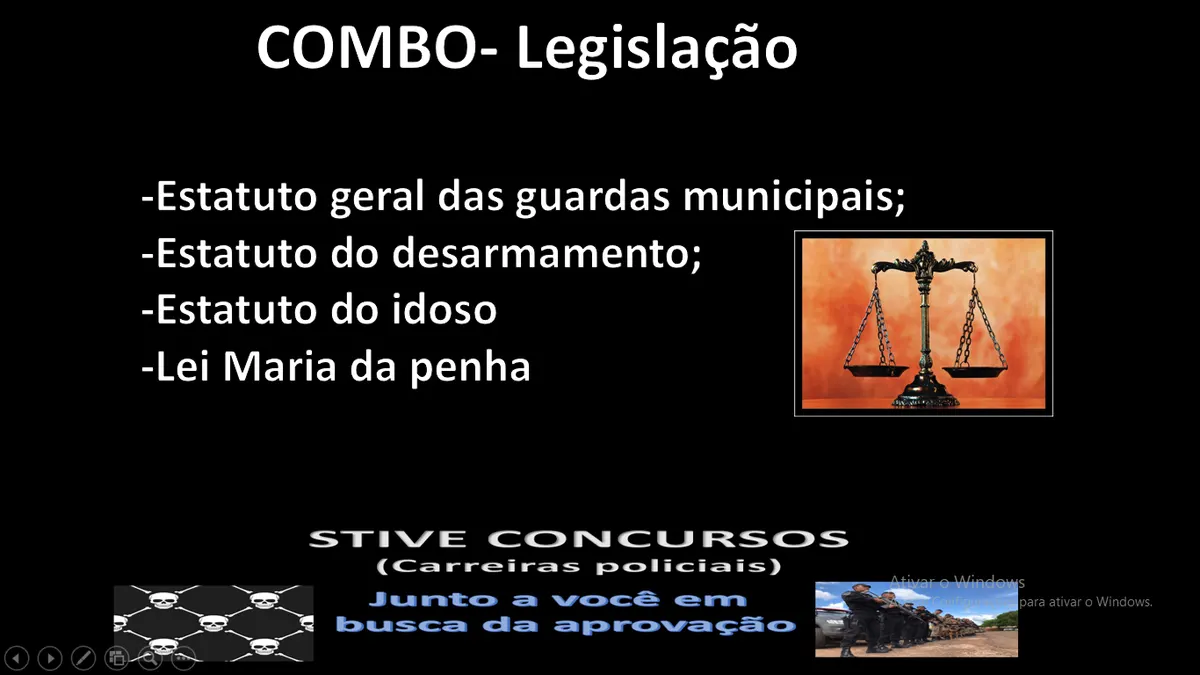 COMBO- Aulas de Legislação