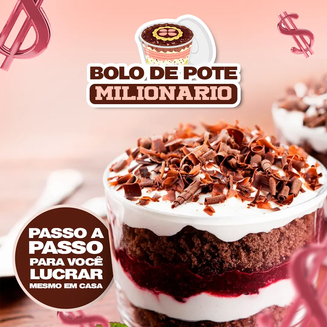 BOLO DE POTE MILIONARIO