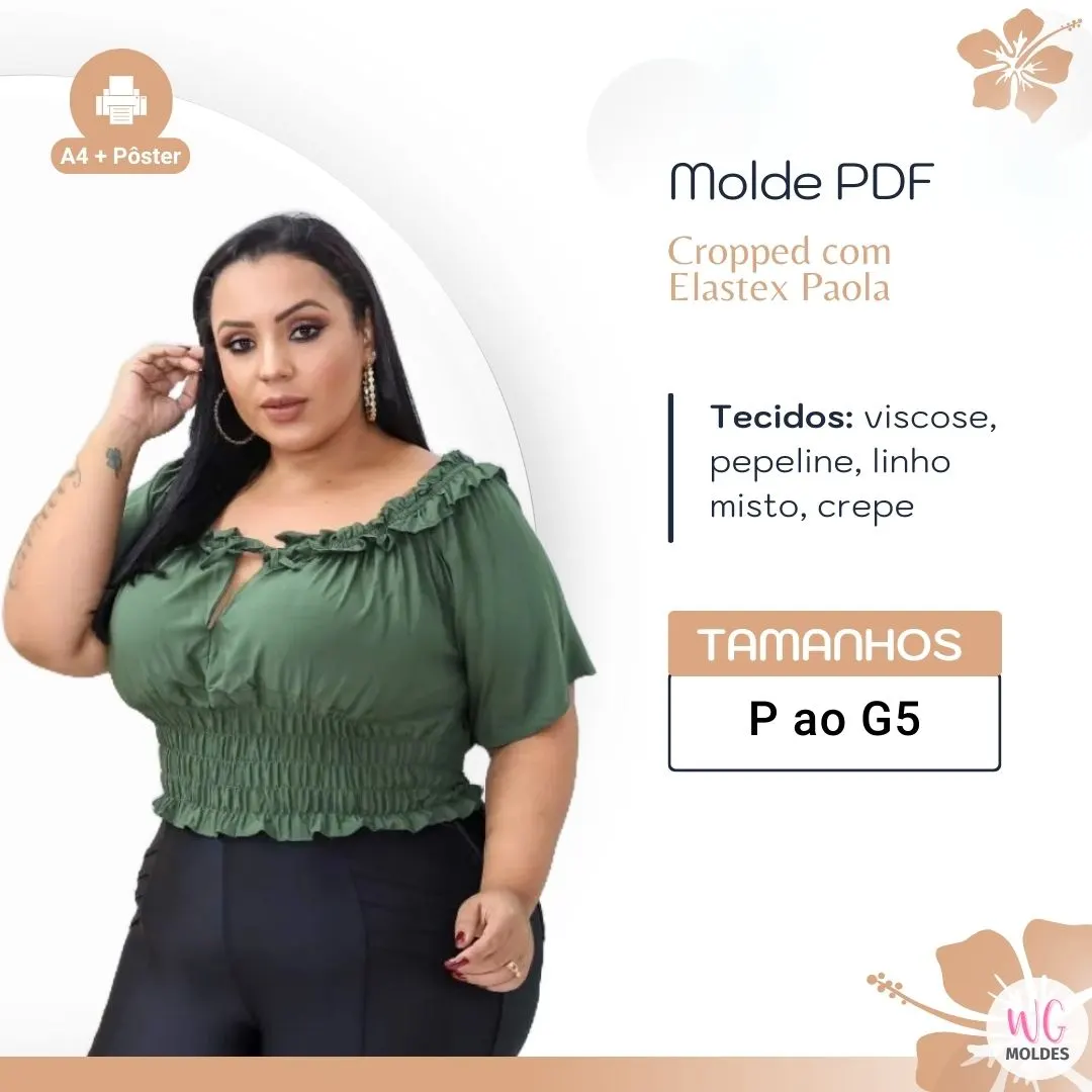 MOLDE CROPPED COM ELASTEX PAOLA