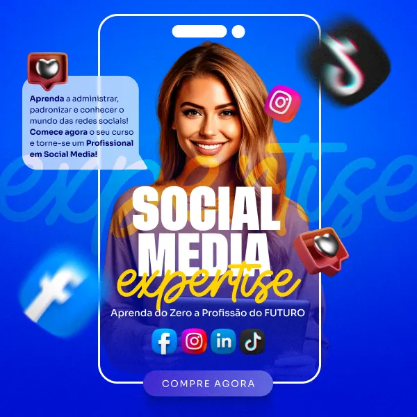 Social Media Expertise: Aprenda do Zero a Profissão do Futuro
