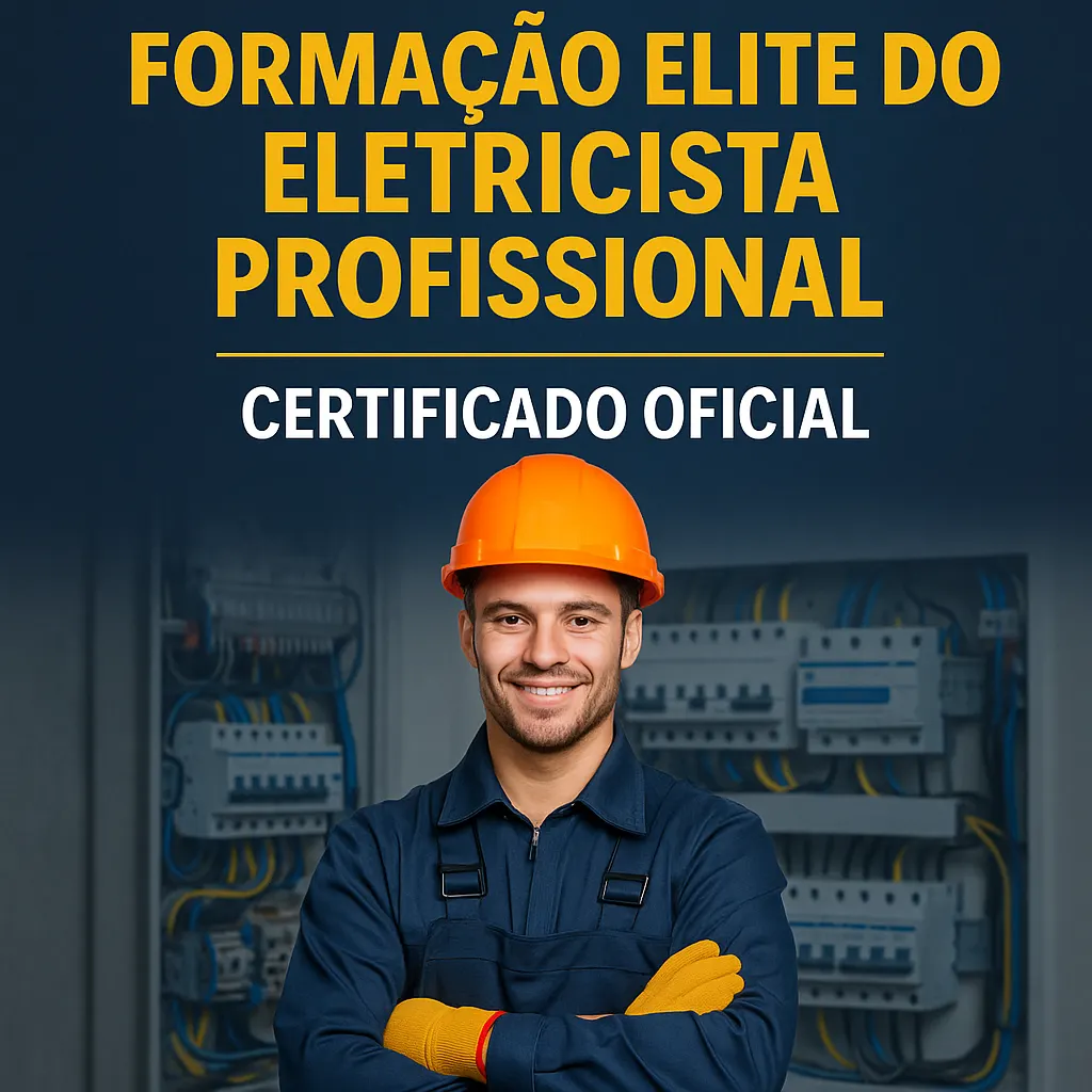 Formação Elite do Eletricista Profissional – Certificado Oficial