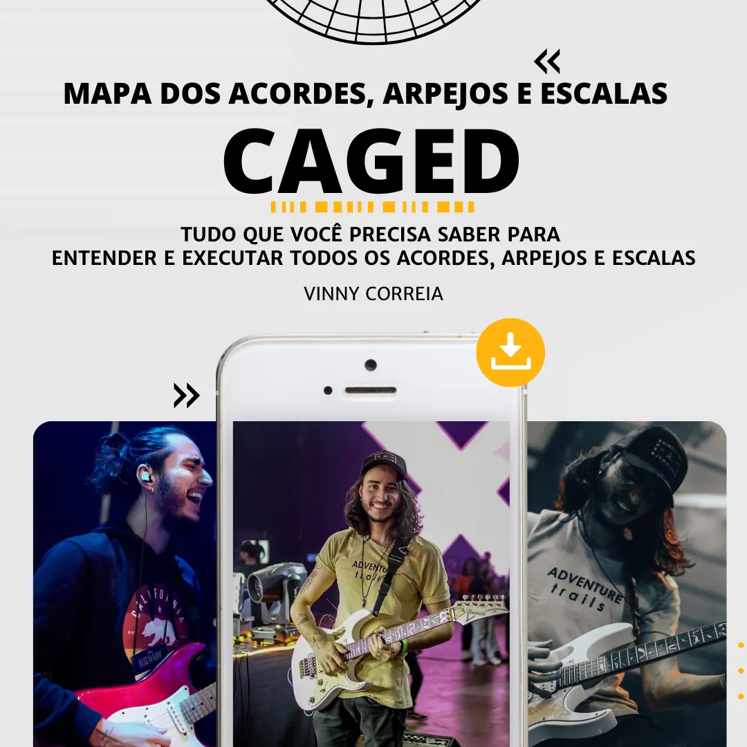 Curso Mapa dos Acordes, Arpejos e Escalas