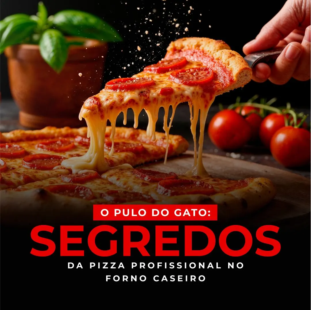 O Pulo do Gato: Segredos da Pizza Profissional no Forno Caseiro