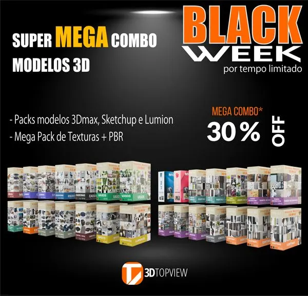 SUPER MEGA COMBO MODELOS 3DSMAX + BÔNUS IMPERDÍVEIS + ASSESSORIA