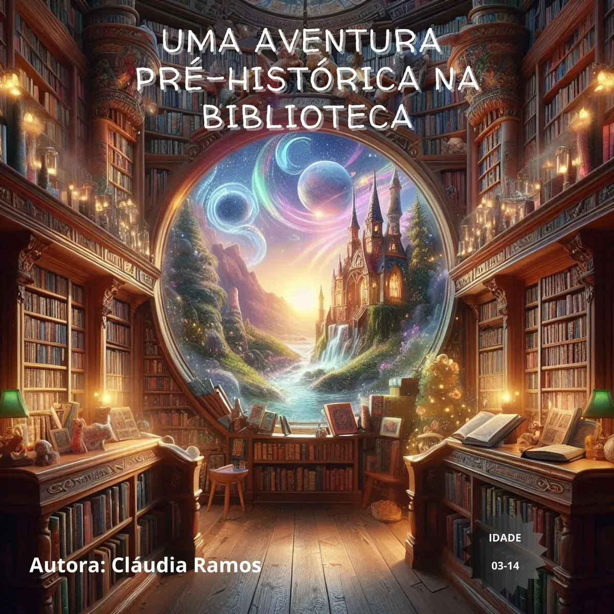 UMA AVENTURA PRÉ-HISTÓRICA NA BIBLIOTECA