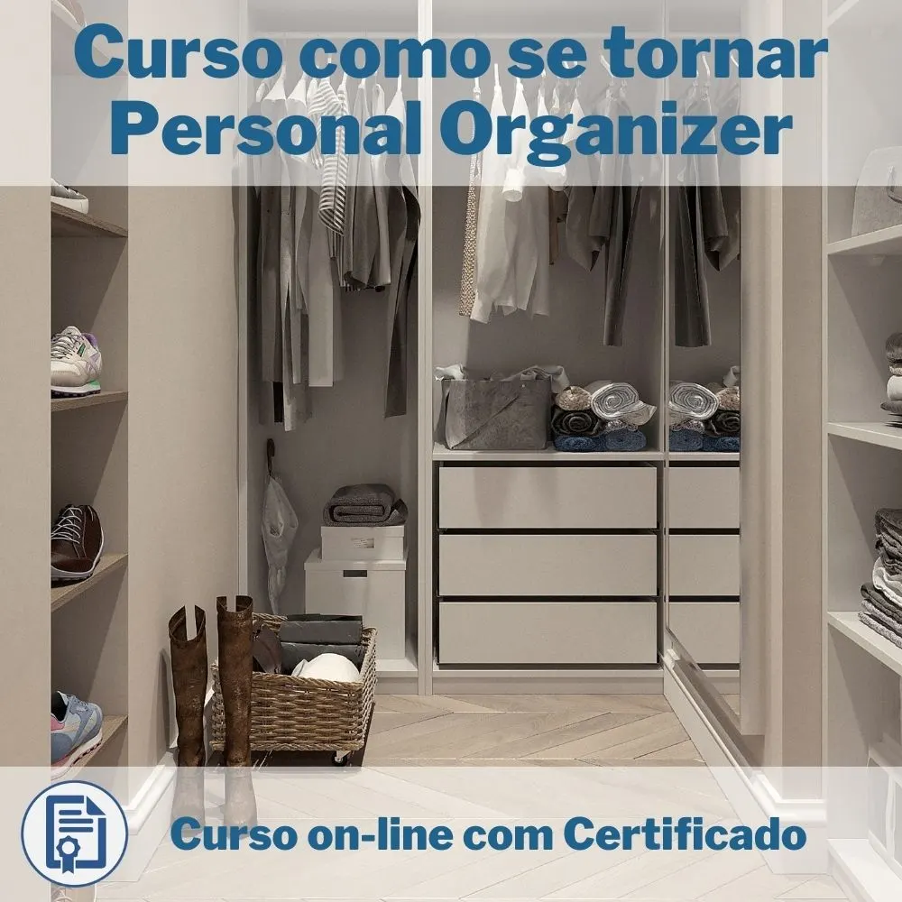 Curso de como se tornar Personal Organizer