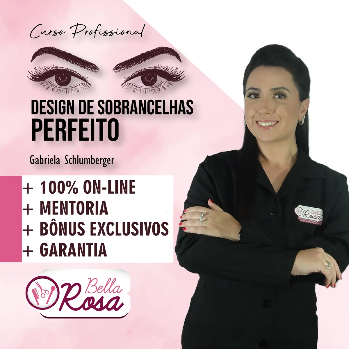 Curso Profissional de Design de Sobrancelhas Perfeito