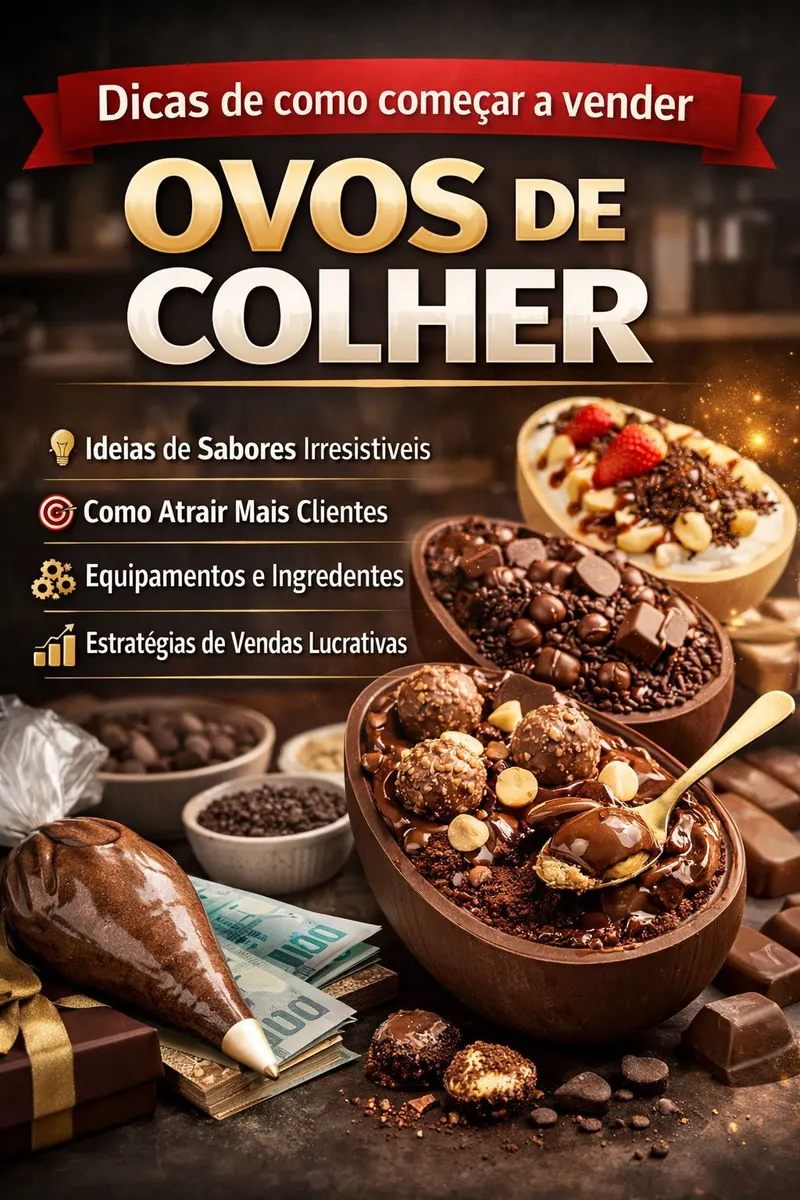Dicas de como começar a vender ovos de colher