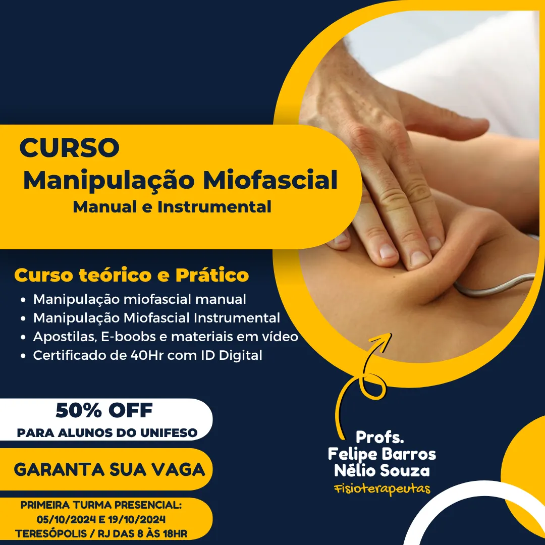 Curso de Liberação Miofascial Manual e Instrumental