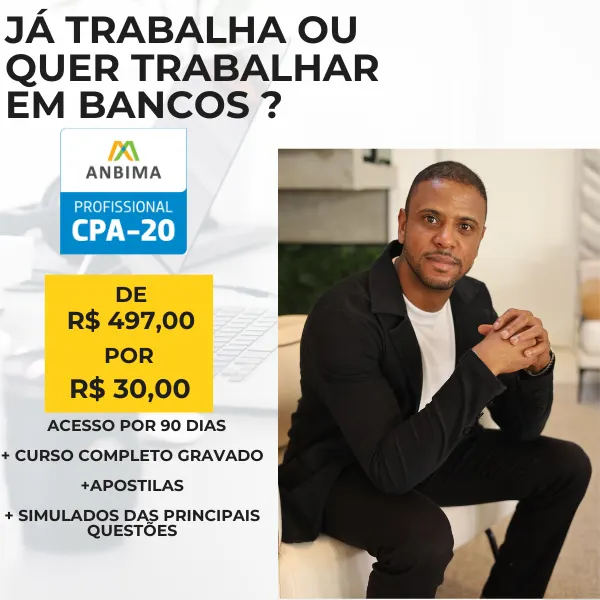 CURSO PREPARATÓRIO PARA CERTIFICAÇÃO CPA 20 - ANBIMA