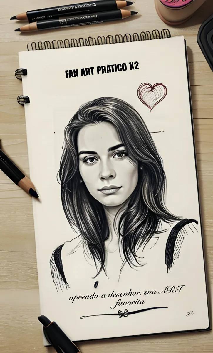 Curso de Art , desenhos , fanArt