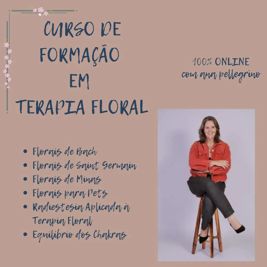 CURSO DE FORMAÇÃO EM TERAPIA FLORAL
