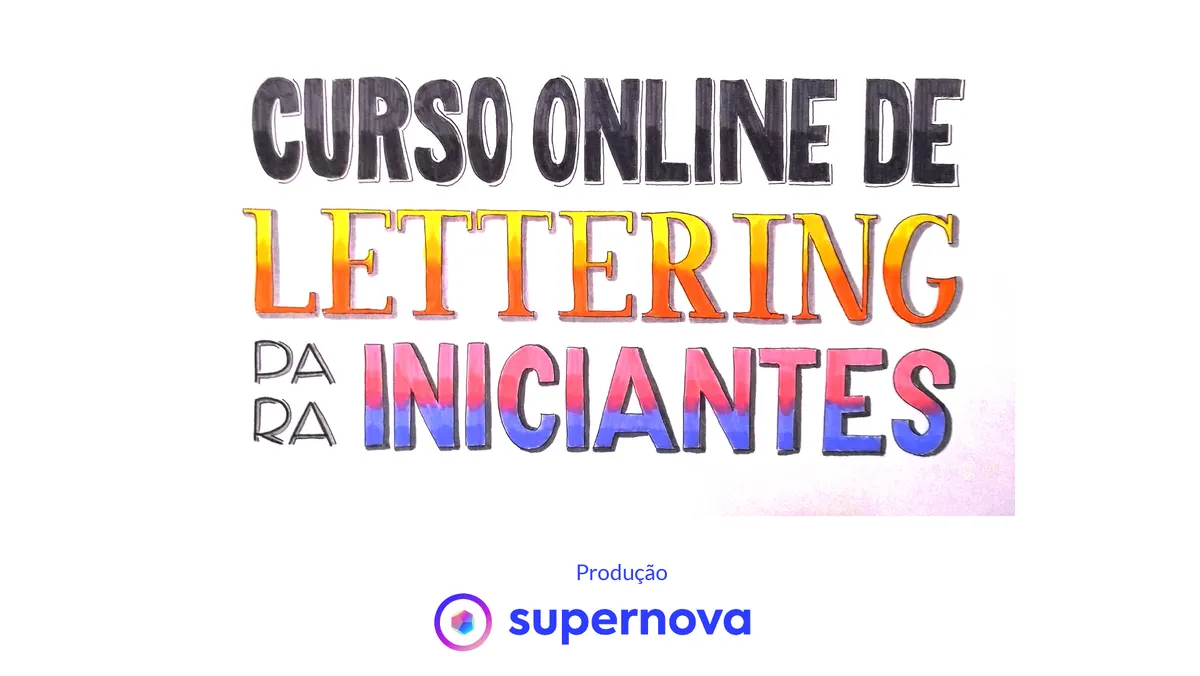 Curso Online - Lettering para Iniciantes