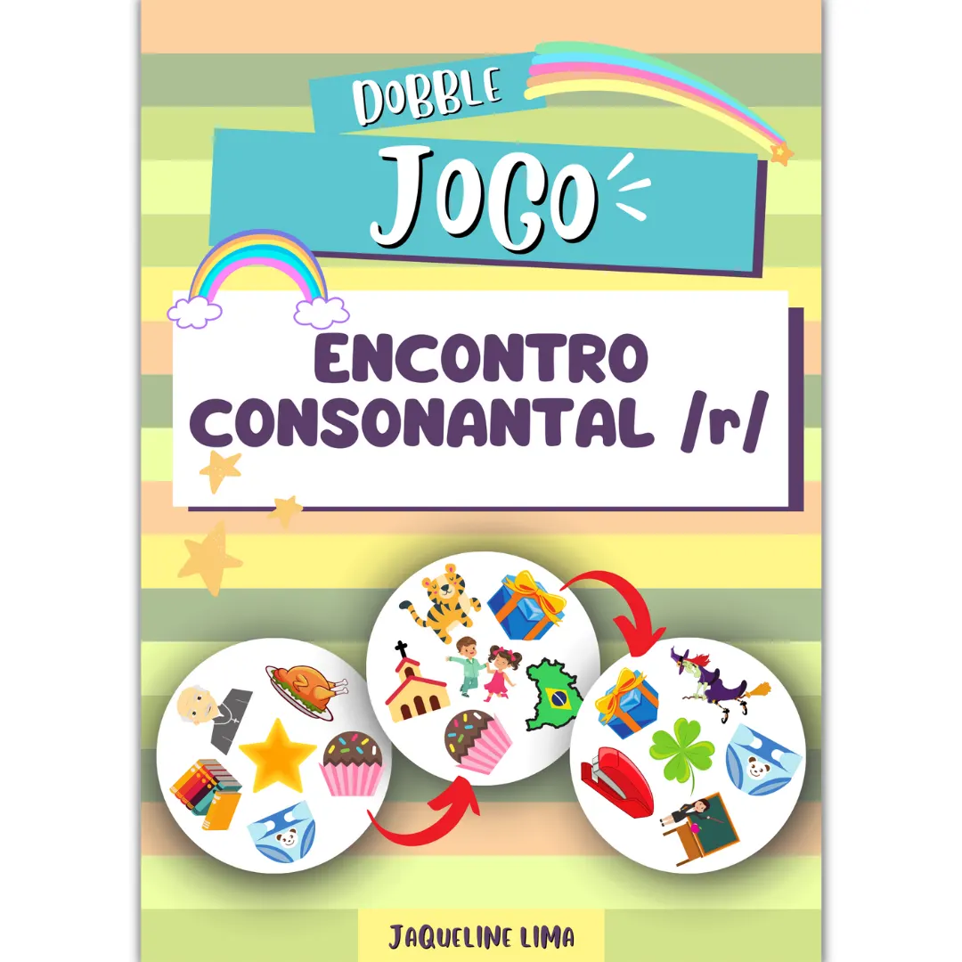 JOGO DOBBLE - ENCONTRO CONSONANTAL /r/