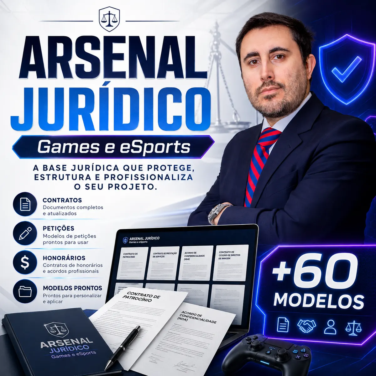 Arsenal Jurídico [Games e eSports] [+60 Modelos]