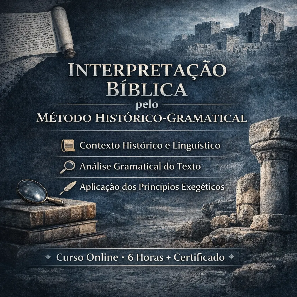 Interpretação Bíblica pelo Método Histórico-Gramatical