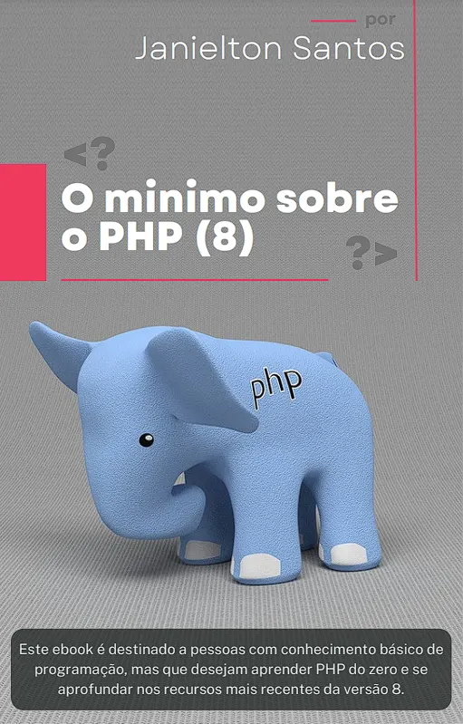O mínimo sobre o PHP
